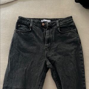 Zara Black Denim Jeans